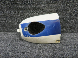 0523566-6 Cessna 172 Wing Position Light Shield with Cutout RH (Worn Shield)