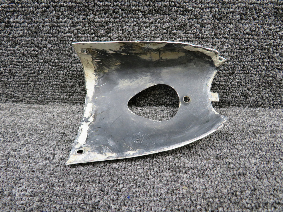 0523566-6 Cessna 172 Wing Position Light Shield with Cutout RH (Worn Shield)
