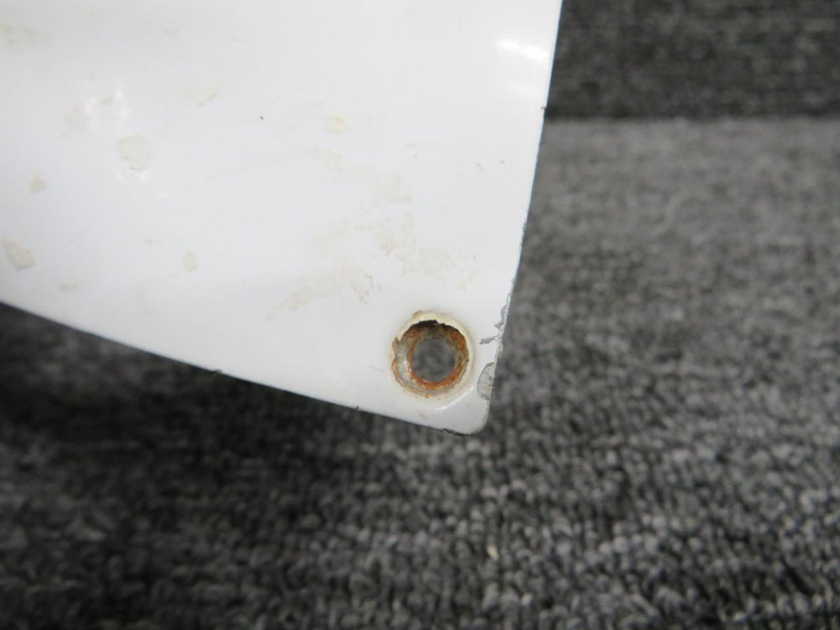Cessna Aircraft Parts 0523566-2 Cessna 152 Wing Light Shield without Bottom Notch (Large Gash & Wear)