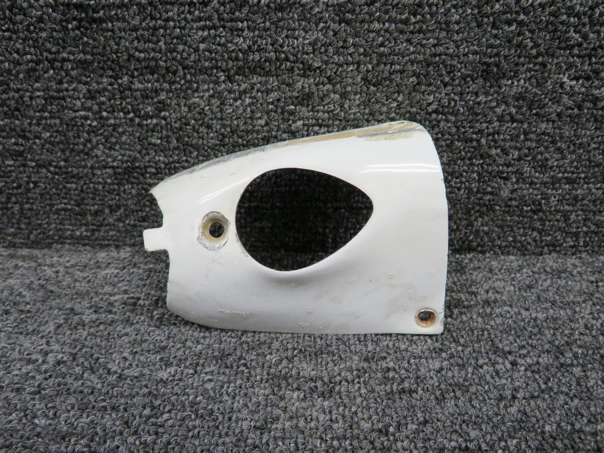Cessna Aircraft Parts 0523566-2 Cessna 152 Wing Light Shield without Bottom Notch (Large Gash & Wear)