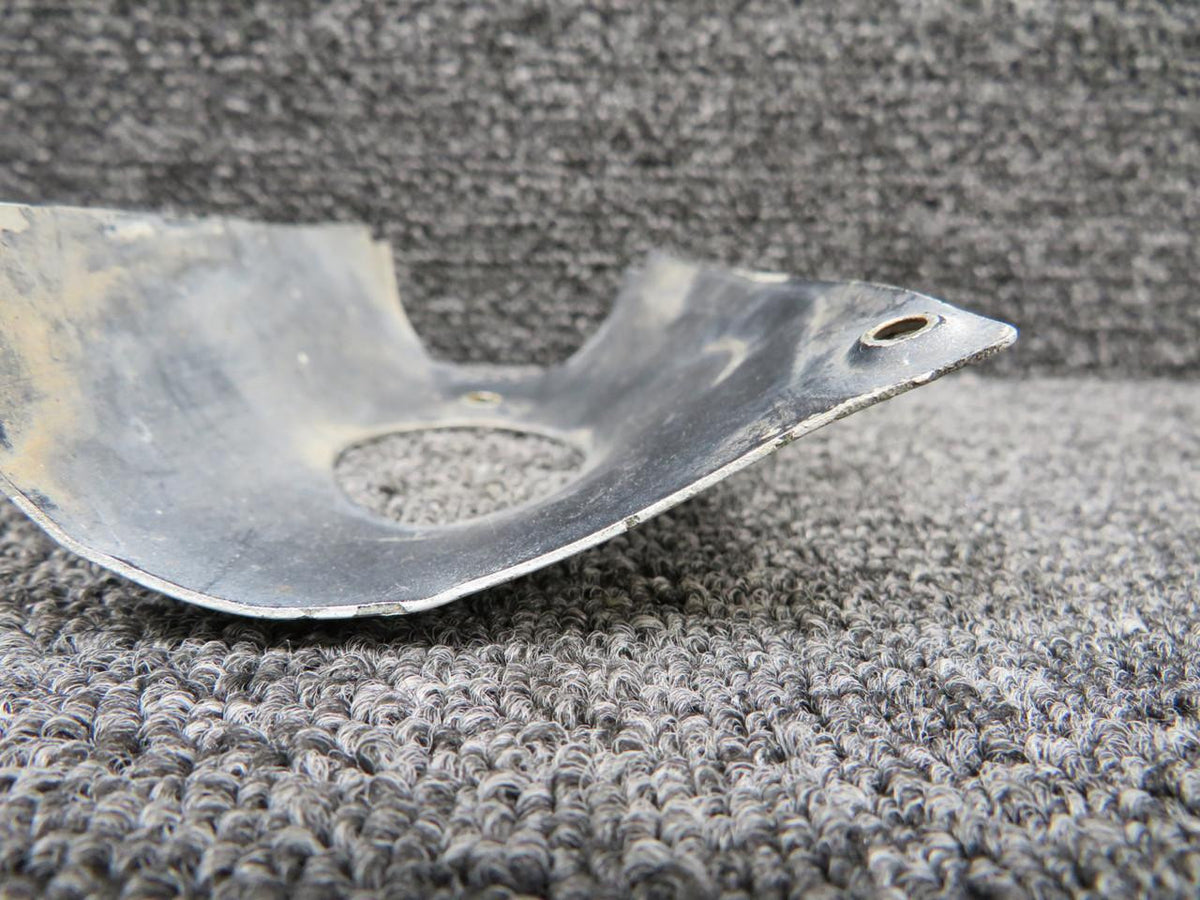 Cessna Aircraft Parts 0523566-2 Cessna 152 Wing Light Shield without Bottom Notch (Large Gash & Wear)