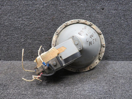 Cessna Aircraft Parts 0870132-1 Cessna 401 Electric Landing Light Assembly (Minus Power Unit) (Worn)
