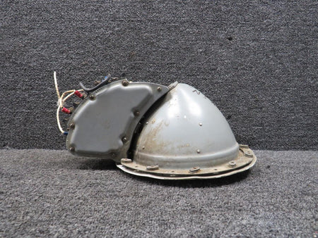 Cessna Aircraft Parts 0870132-1 Cessna 401 Electric Landing Light Assembly (Minus Power Unit) (Worn)