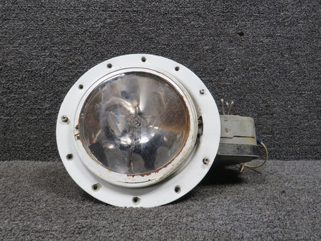 Cessna Aircraft Parts 0870132-1 Cessna 401 Electric Landing Light Assembly (Minus Power Unit) (Worn)