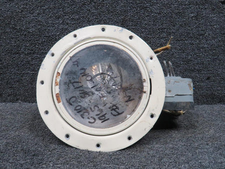 Cessna Aircraft Parts 0870132-1 Cessna 310J Landing Light Assembly (Minus Power Unit) (Worn)