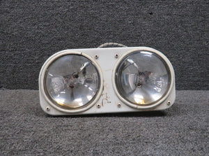 43048-000 Piper PA-31T Landing Light Assembly with Bulbs (Worn Paint)