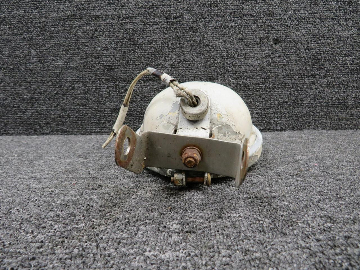 Cessna Aircraft Parts 0842215-8 (Use: B-4150B-4594) Cessna Taxi Light (Dented Canopy, Rusted Retainer)