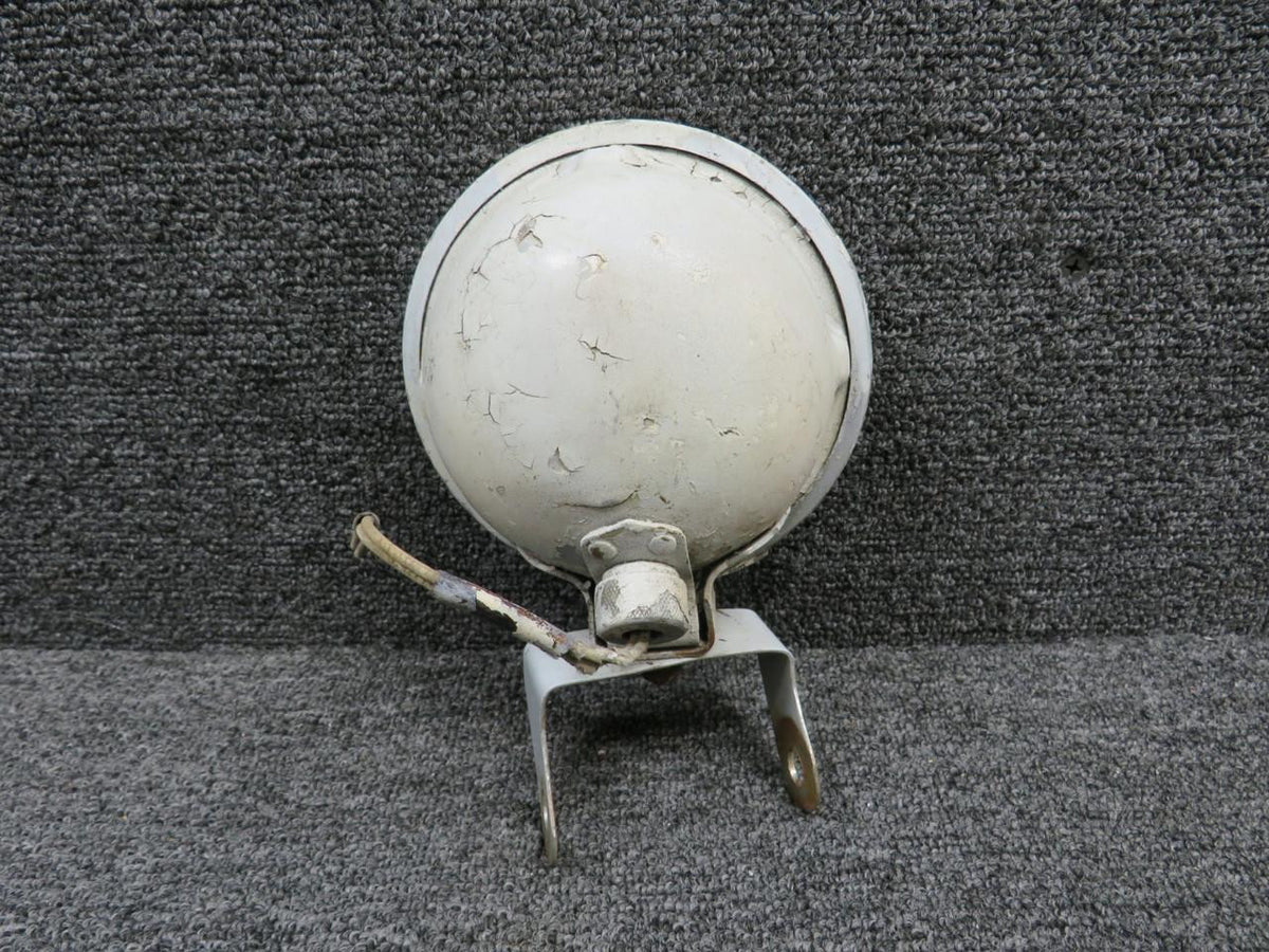 Cessna Aircraft Parts 0842215-8 (Use: B-4150B-4594) Cessna Taxi Light (Dented Canopy, Rusted Retainer)