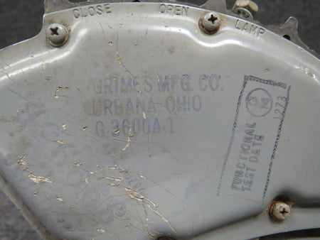 Grimes G-3600A-1 Grimes Landing Light without Power Unit (Dented Housing, Worn Paint)