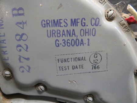 Grimes G-3600A-1 Grimes Landing Light without Power Unit (Damaged, Cracked Retainer)