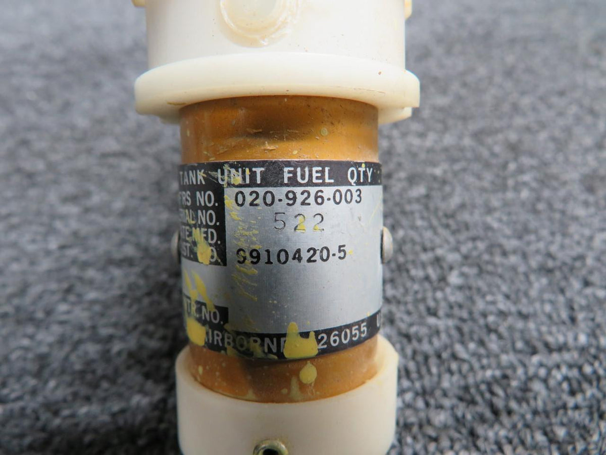 Gull Airborne 020-926-003 (Alt: 9910420-5) Gull Airborne Fuel Quantity Probe (Cracked End)