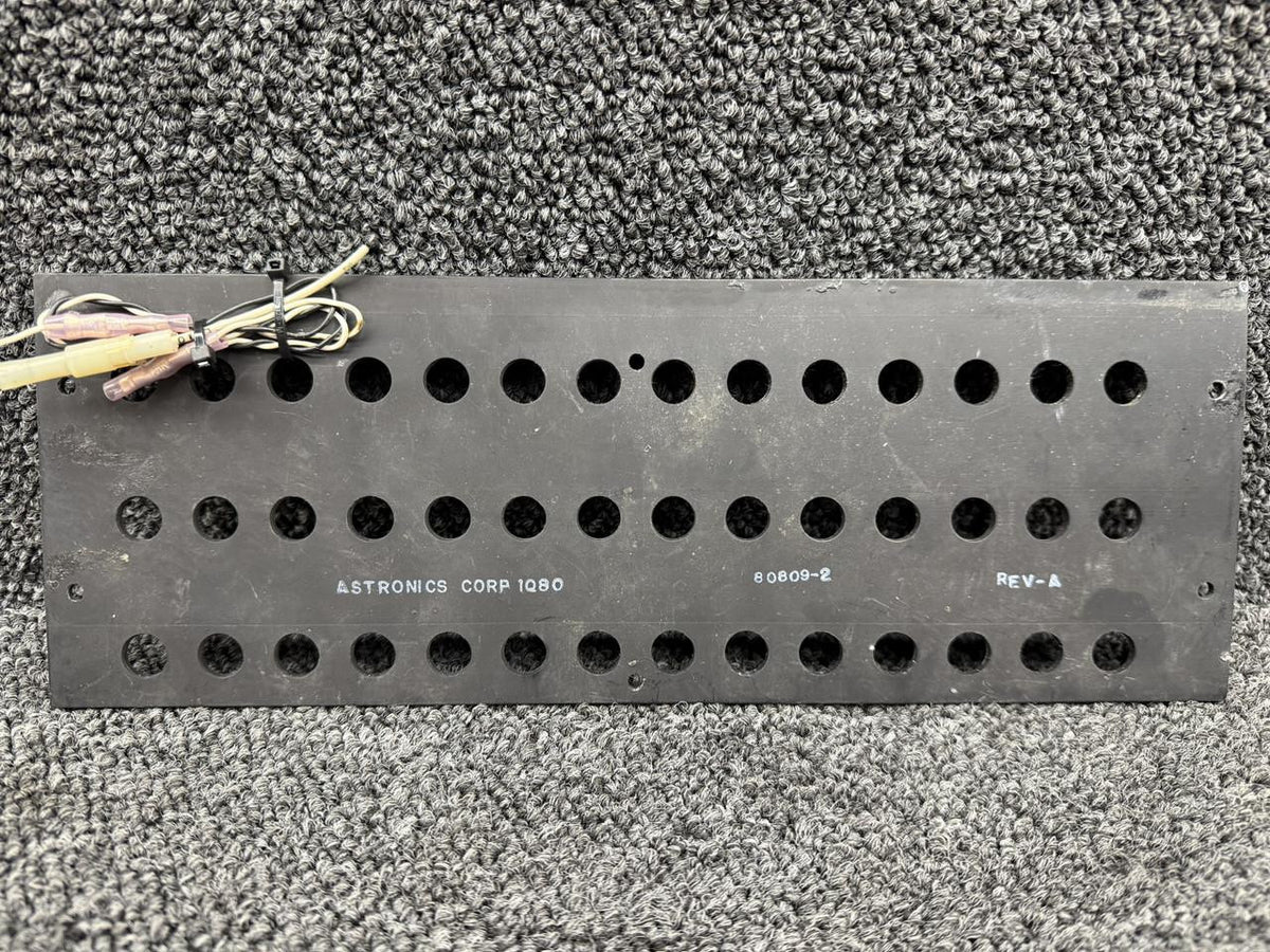 Piper Aircraft Parts 80809-002 Piper PA-31T Electroluminescent Switch Panel Cover