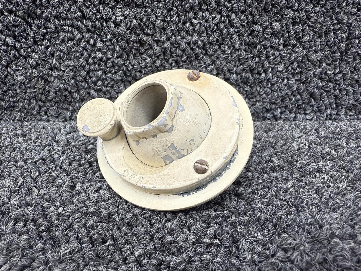 Piper Aircraft Parts 30957-000 Piper PA23-250 Vent Nozzle Assembly with Knob (Worn)