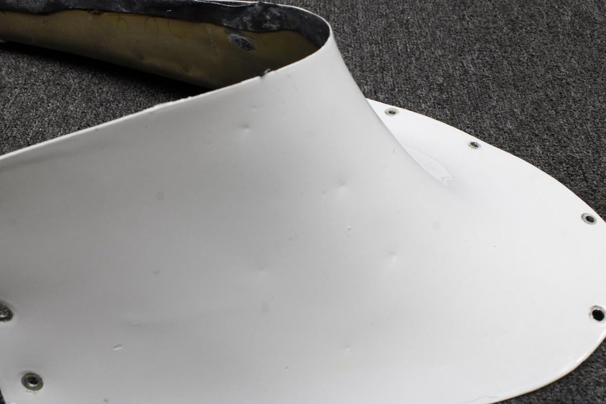 Piper Aircraft Parts 16574-001 Piper PA23-250 Wing Root Fairing Upper RH (White, Minor Dents)