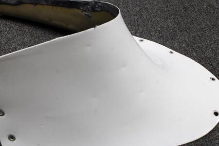 Piper Aircraft Parts 16574-001 Piper PA23-250 Wing Root Fairing Upper RH (White, Minor Dents)