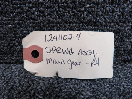 Cessna Aircraft Parts 1241102-4 Cessna P210N Main Gear Spring Assembly RH (Slight Rust)