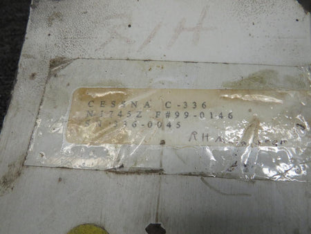 Cessna Aircraft Parts 1441000-4 Cessna 336 Main Landing Gear Spring Assembly RH (Worn, Rusted)