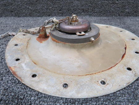 Cessna Aircraft Parts 0823410-9 Cessna 401 Shaw Aero Fuel Cap and Filter Assembly (Worn, Rusted)