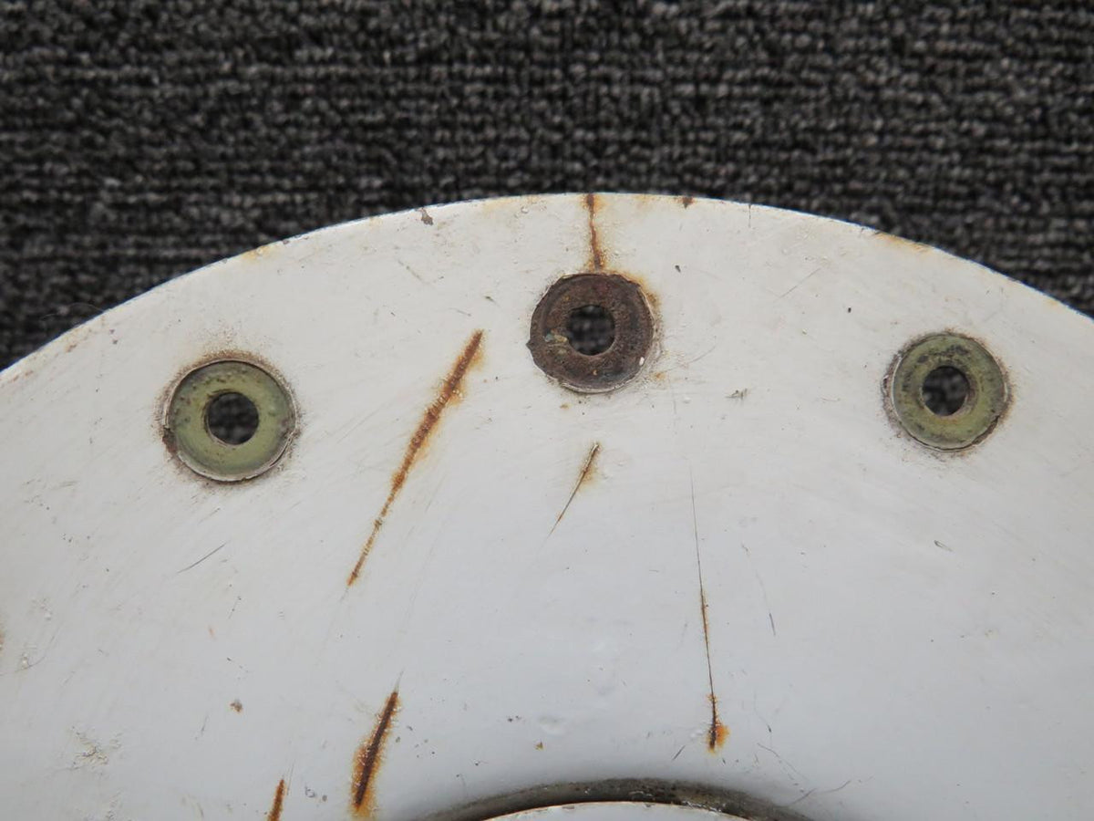Cessna Aircraft Parts 0823410-9 Cessna 401 Shaw Aero Fuel Cap and Filter Assembly (Worn, Rusted)
