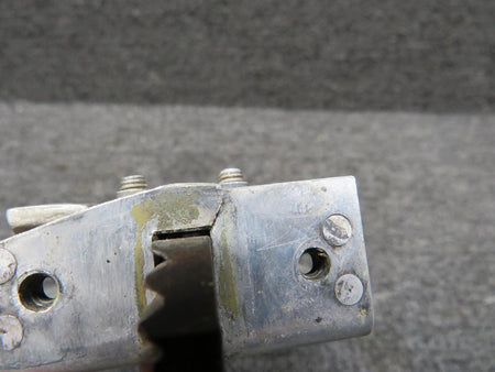 Cessna Aircraft Parts 1717039-1 Cessna Cabin Door Latch Assembly LH (Worn Bracket, Slight Rust)