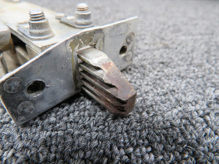 Cessna Aircraft Parts 1717039-1 Cessna Cabin Door Latch Assembly LH (Worn Bracket, Slight Rust)