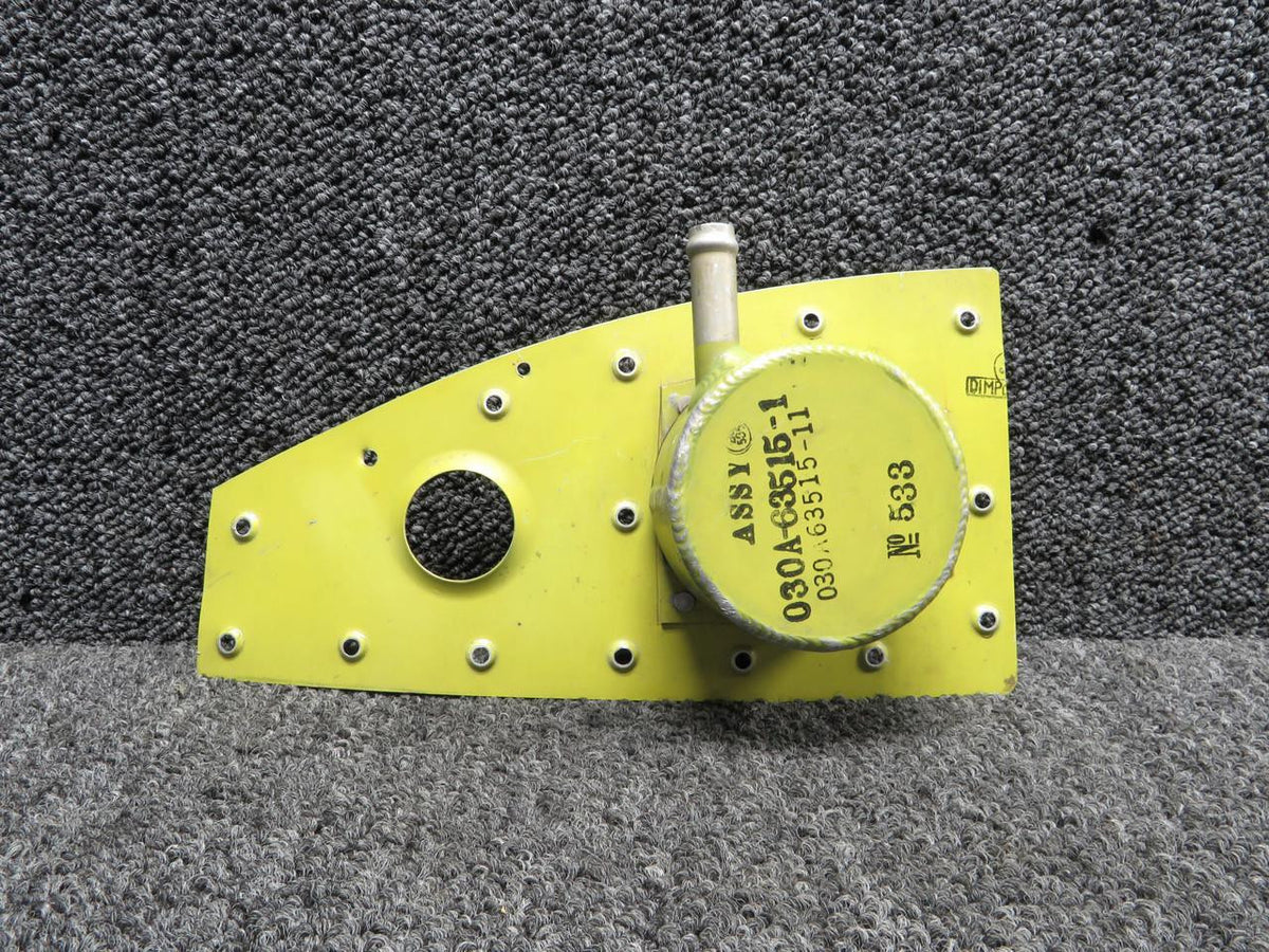Mitsubishi 030A-63515-1 Mitsubishi MU2B-30G Cold Air Outlet Cap Assembly with Mount