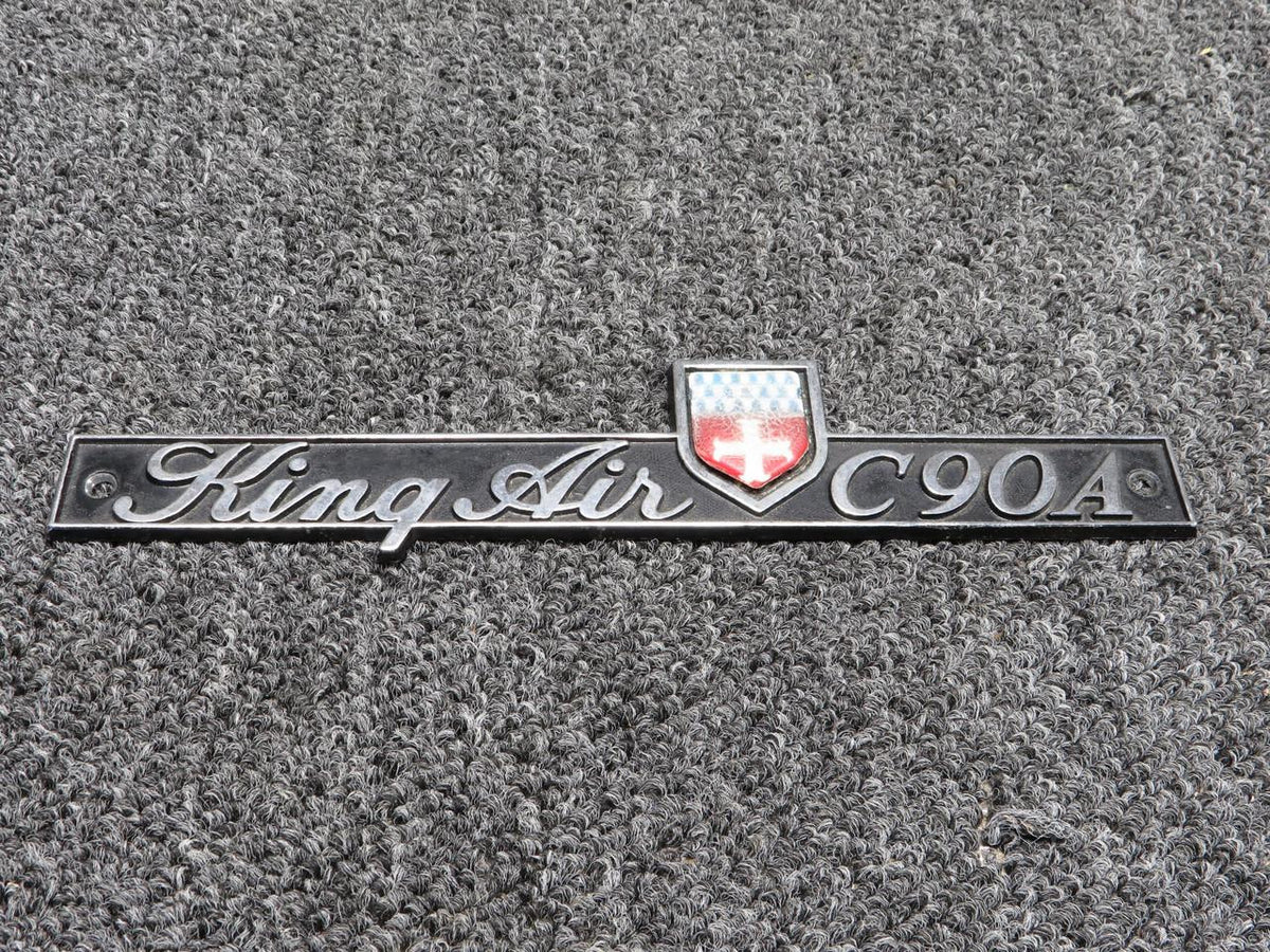 Beechcraft Parts Beechcraft KA-C90A Exterior Emblem (Crest Unattached)