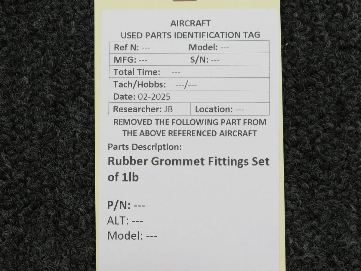 No Brand Rubber Grommet Fittings Set of 1lb