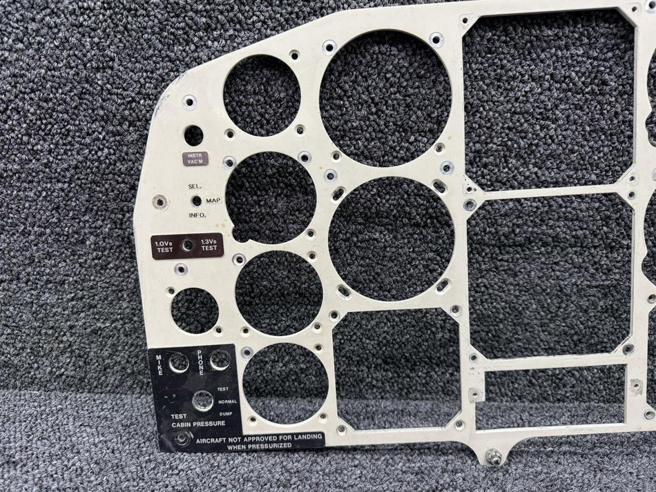 Piper Aircraft Parts 29307-004 Piper PA-31T Instrument Panel Cover LH (White)