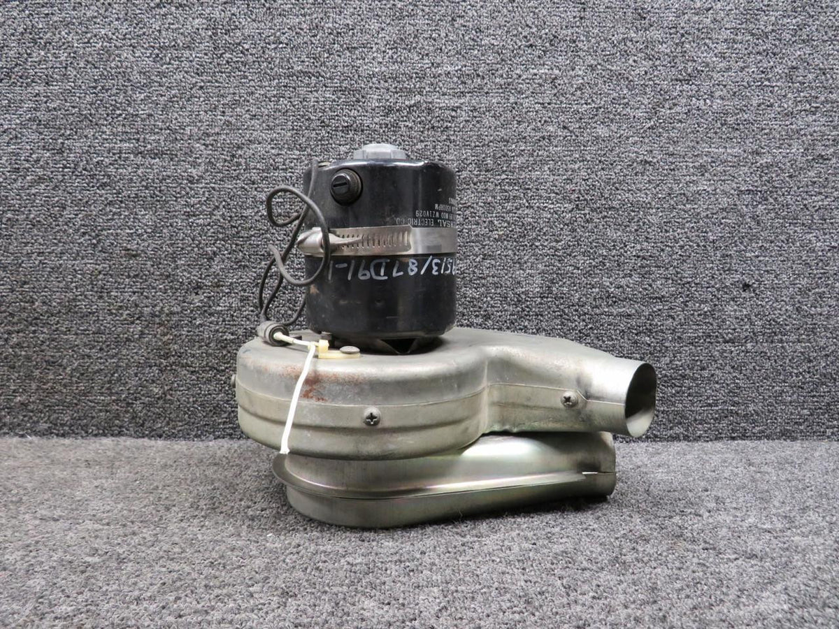 Cessna Aircraft Parts 9910088-14 Cessna 340A Combustion Air Blower Assembly with Motor (24V)