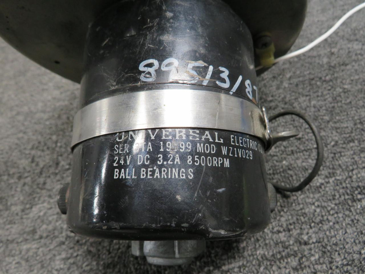 Cessna Aircraft Parts 9910088-14 Cessna 340A Combustion Air Blower Assembly with Motor (24V)