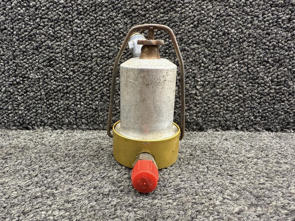 Piper Aircraft Parts 63839-003 Piper PA28R-200 Fuel Gascolator Assembly (Rust)