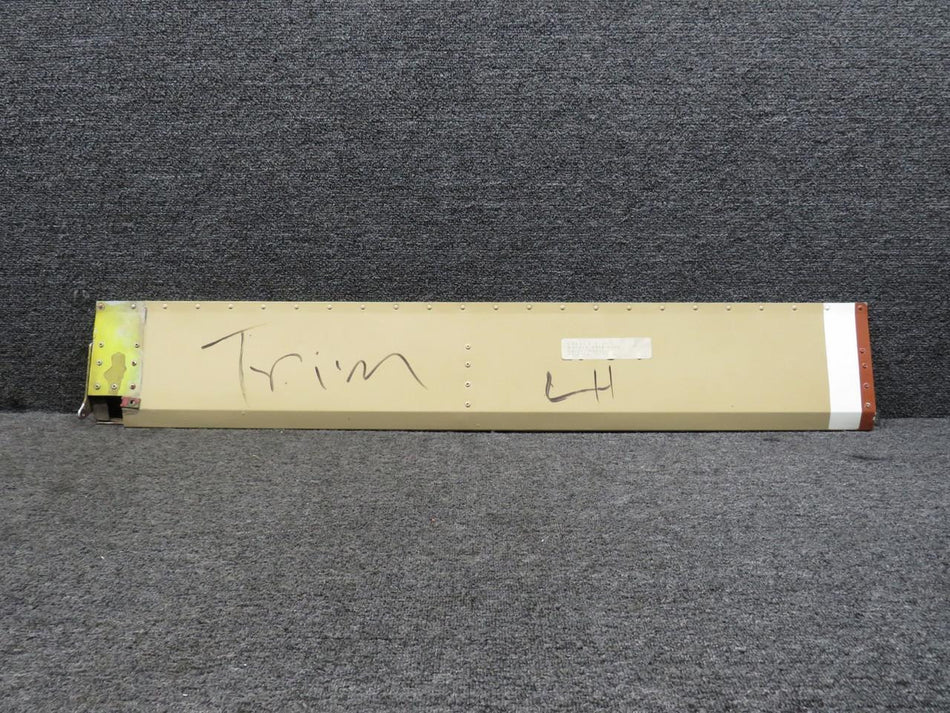 Cessna Aircraft Parts 1732025-1 Cessna 177 Stabilator Trim Tab Assembly LH (Colored) (Worn Paint)