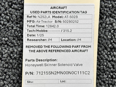 Honeywell 71215SN2MN00N0C111C2 Honeywell Skinner Solenoid Valve