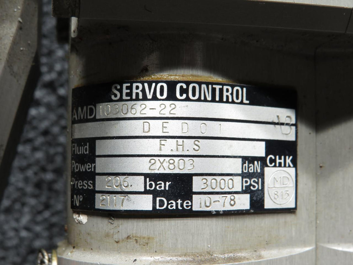 Dassault Falcon 103062-22 Dassault Falcon 10 Servo Control (Slight Rust)