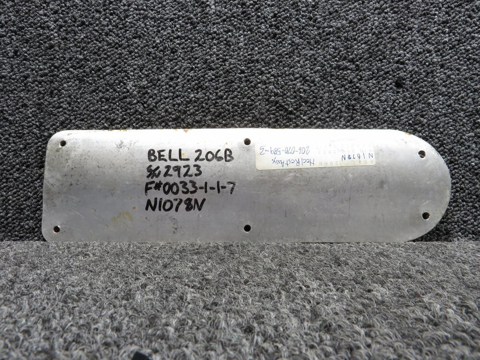 Bell 206-070-589-003 Bell 206BIII Heel Rest Outboard LH or RH