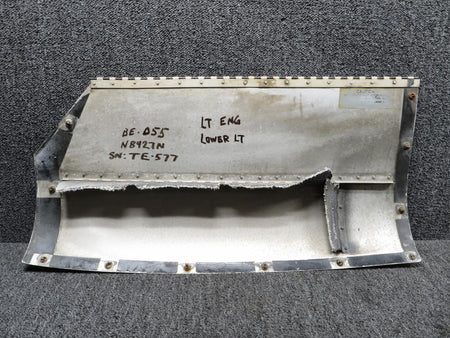 Beechcraft Parts 96-910012-66 Beechcraft D55 Cowl Engine Door Lower Right (Damaged)