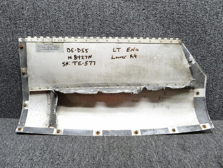 Beechcraft Parts 96-910012-66 Beechcraft D55 Cowl Door Left Engine Lower Right (Damaged)