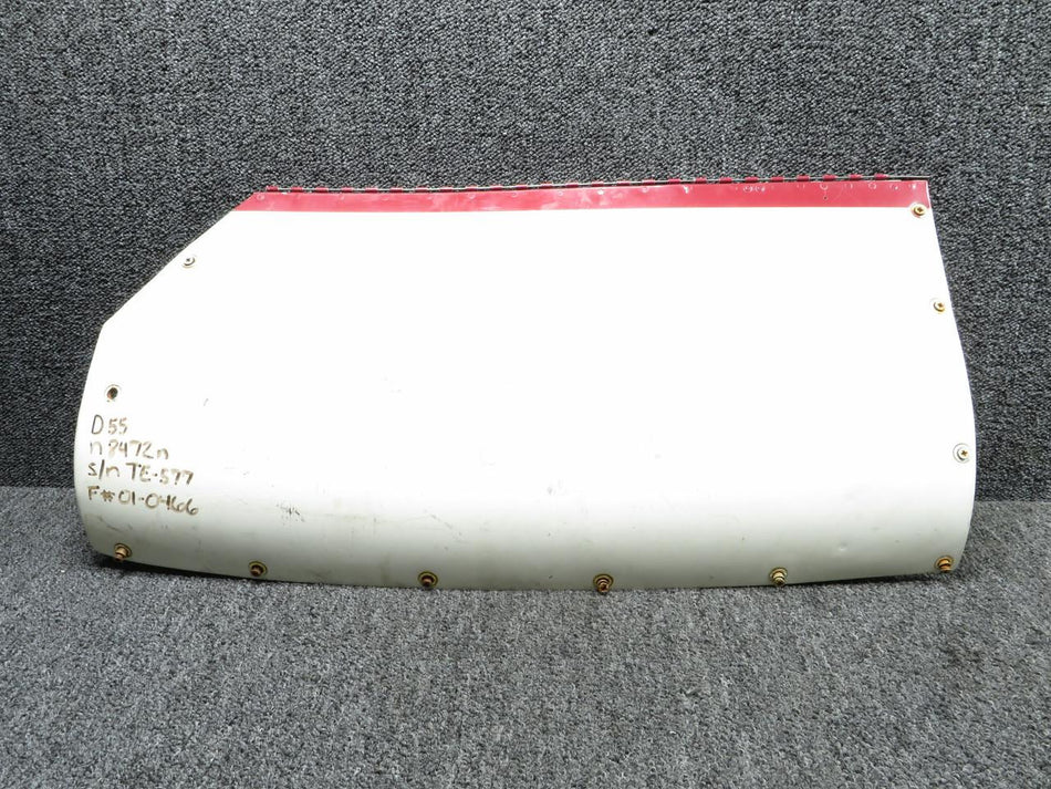 Beechcraft Parts 96-910012-66 Beechcraft D55 Cowl Door Left Engine Lower Right (Damaged)