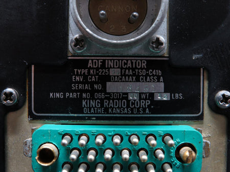 King Radio 066-3017-00 King Radio KI-225 ADF Indicator (Missing Knob)