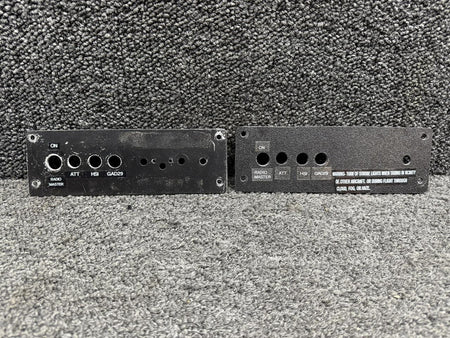 Piper Aircraft Parts Piper PA28R-200 Switch Panel Cover with Backing Plate