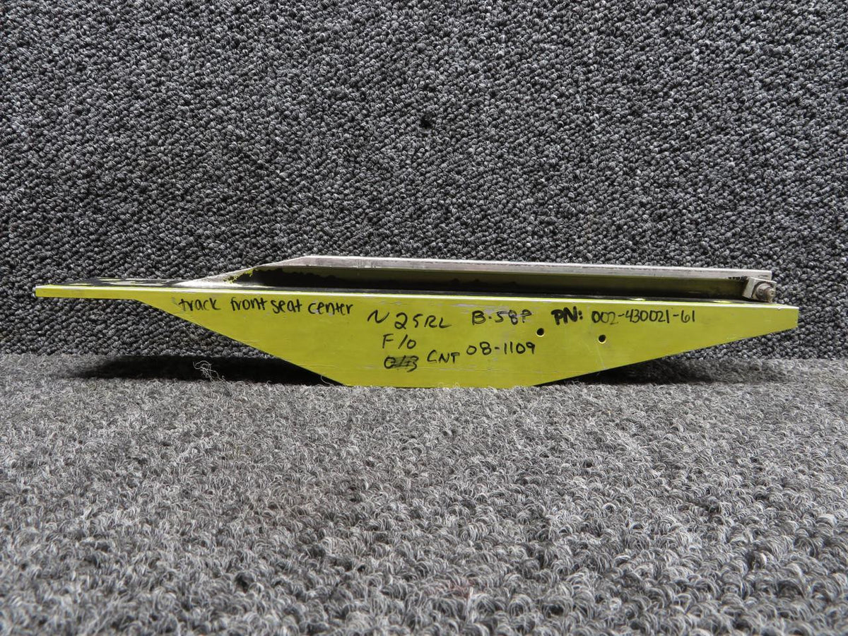 Beechcraft Parts 002-430021-61 Beechcraft B-58 Cabin Center Seat Track