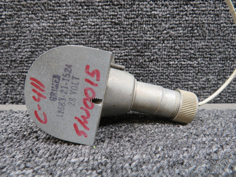 A-1815A-R-7512A-53 Grimes Wing Navigation Light Assembly (Red) (Broken Lens)