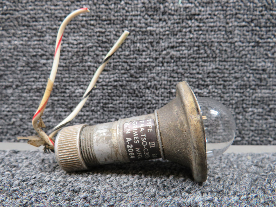 A-2064-13 Grimes Tail Position Light (Minus Lens and Retainer) (Worn)