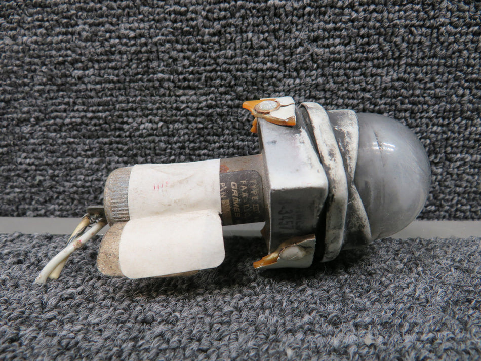 A-2064-13 Grimes Rear Position Light Assembly (Cloudy Lens) (Worn)