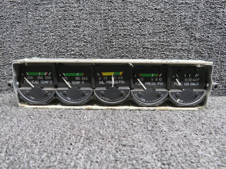 86552-2 (Alt: 6247-00058) Rochester Indicator Cluster Assembly (No Glass, Case Wear)