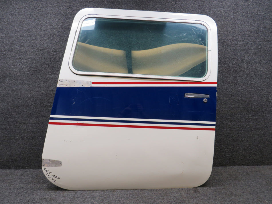 1217045-203 Cessna 207 Cabin Door Structure Assembly LH (Minus Hinges) (Worn)