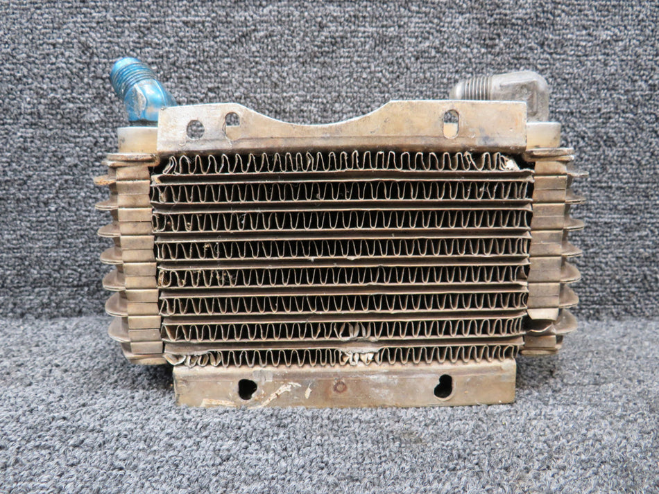 8526250 (Alt: 455-165) Harrison AP07AU06-03 Oil Cooler (Cut Mount) (Bent)