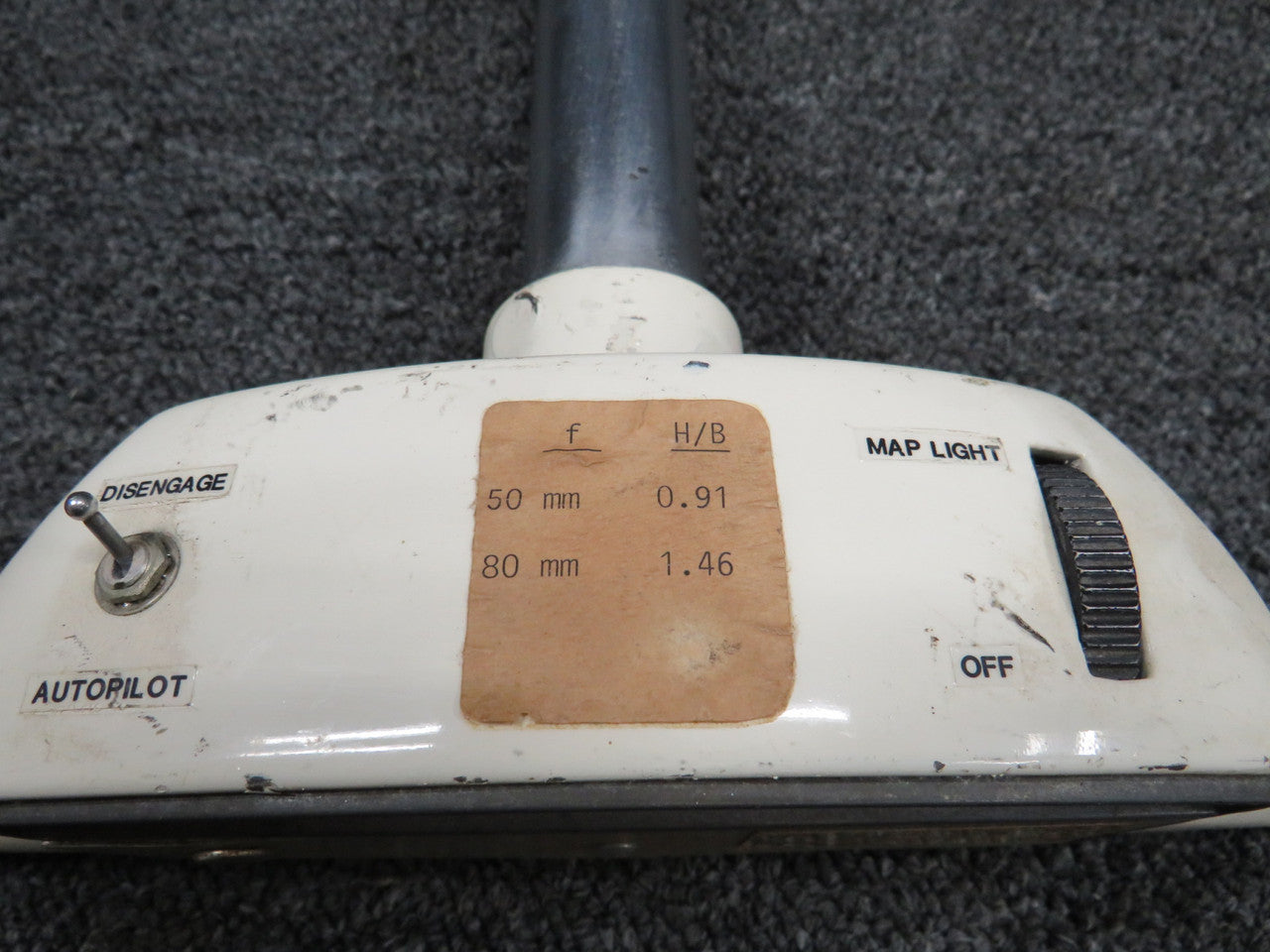 0861325-8 Cessna 320 Control Wheel Assembly with Auto Pilot Switch