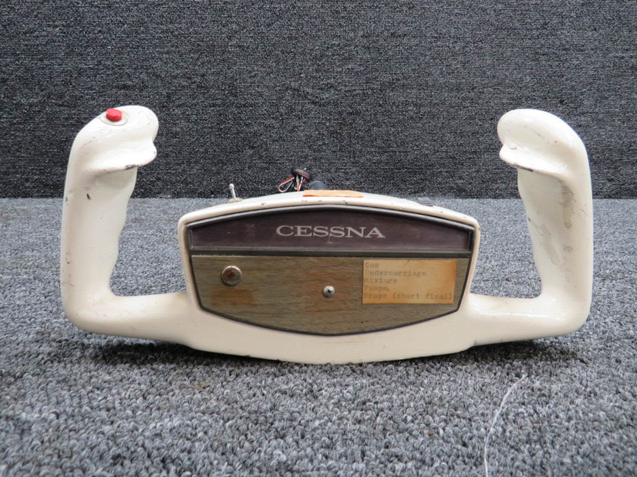 0861325-8 Cessna 320 Control Wheel Assembly with Auto Pilot Switch